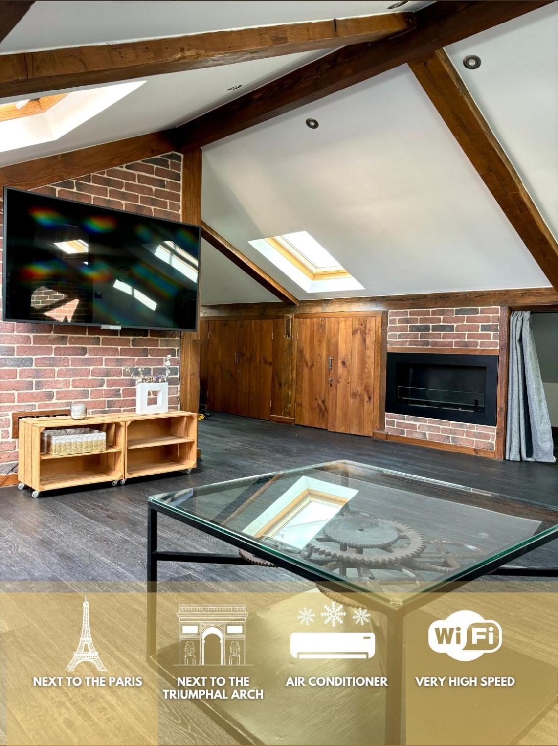 Bois-Colombes Le Chalet - Appartement Equipe - Entre Paris Et La Defense מראה חיצוני תמונה